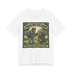 Consulting the Caddie Funny Golf T-Shirt | Golf Club Selection Humor | Golfer Gift Tee
