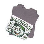 I'd Rather Be Golfing Graphic T-Shirt | Golf Lover Tee | Funny Golf Gift