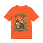 Golf Dad I Just Walk A Lot T-Shirt | Funny Lost Ball Hunter Father's Day Tee | Wild Green Golf