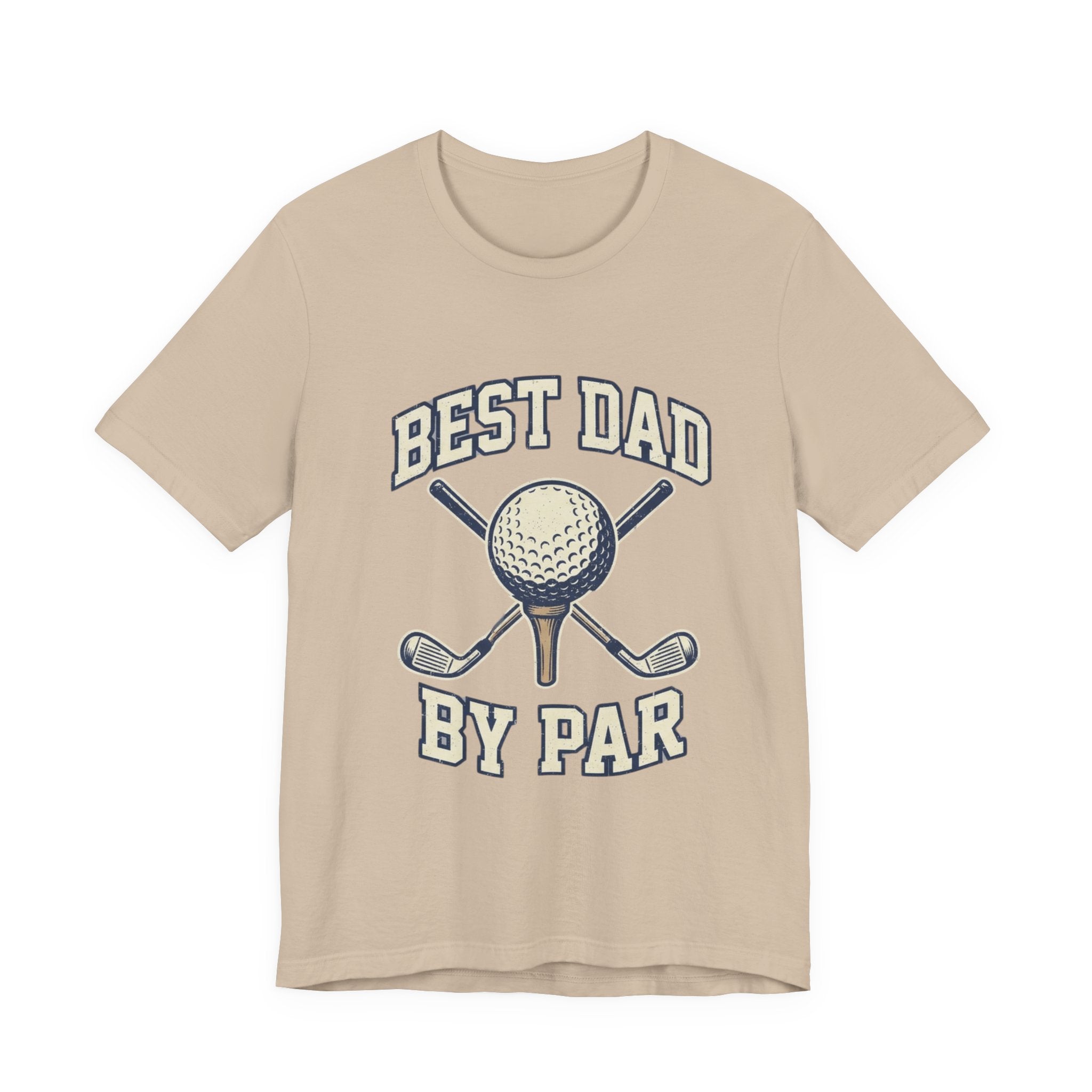 Best Dad By Par Golf T-Shirt | Funny Father's Day Golf Tee | Wild Green Golf