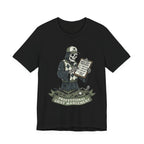 Professional Grief Management Tee — Skull Counselor Graphic T-Shirt