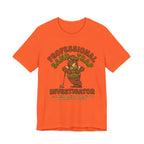 Professional Sand Trap Investigator Golf T-Shirt | Retirement Golf Tee | Wild Green Golf