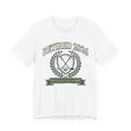 Retired 2026 Golf T-Shirt | Officially On Course | Classic Crest Retirement Tee | Wild Green Golf Rich text editor Description