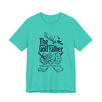 The GolfFather T-Shirt | He Makes Shots You Can't Refuse | Father's Day Golf Tee | Wild Green Golf
