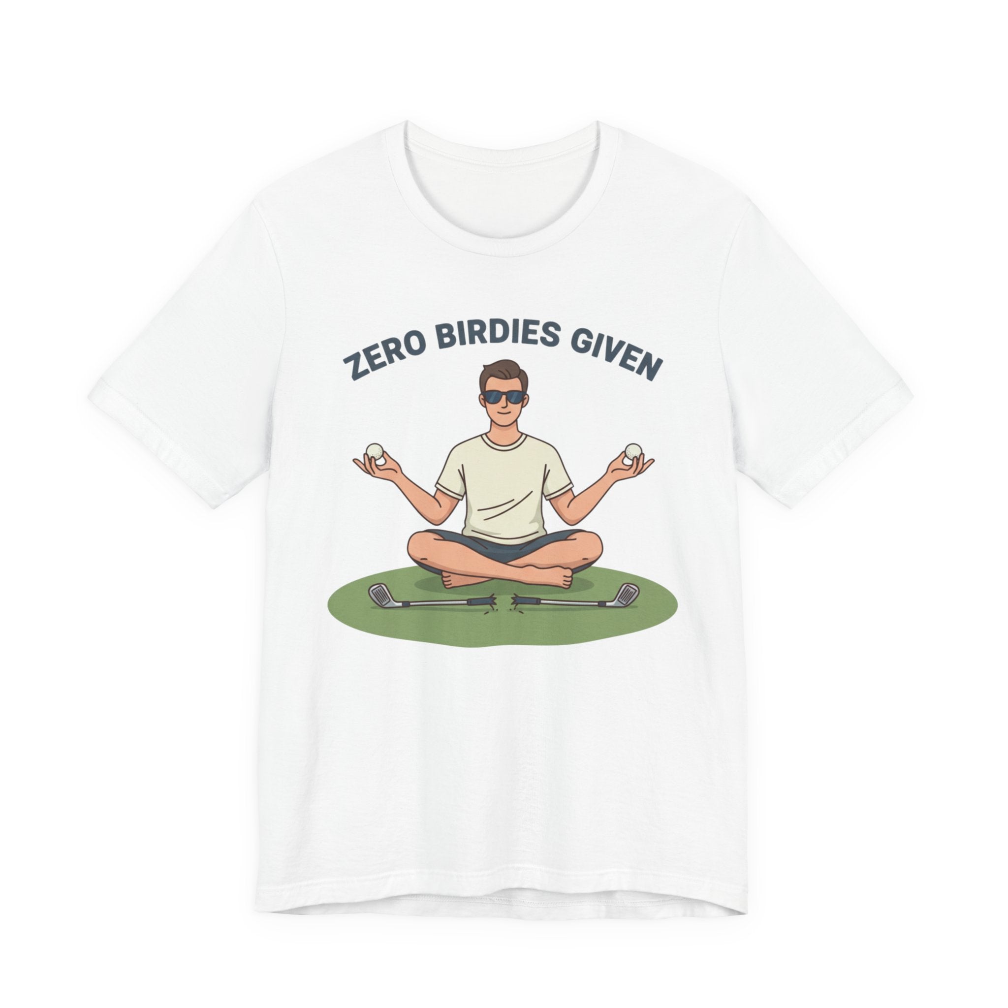 Zero Birdies Given – Golf Meditation Tee | Wild Green Golf