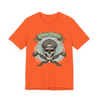 Dawn Patrol Golf T-Shirt | Skull Golfer Vintage Tee | Wild Green Golf