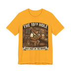 The 19th Hole Funny Golf T-Shirt | Golf Bar Humor | Golfer Gift Tee