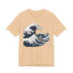 Water Warrior Golf T-Shirt | Samurai Great Wave Golf Bag | Golf Legend Series | Wild Green Golf