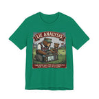Lie Analysis Funny Golf T-Shirt | Golf Slope Humor | Golfer Gift Tee