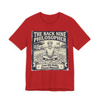 The Back Nine Philosopher Golf T-Shirt | Lost His Balls. Found Himself. | Wild Green Golf