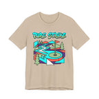 Pure Strike Golf T-Shirt | Retro Graphic Tee | Golf Course Design | Wild Green Golf