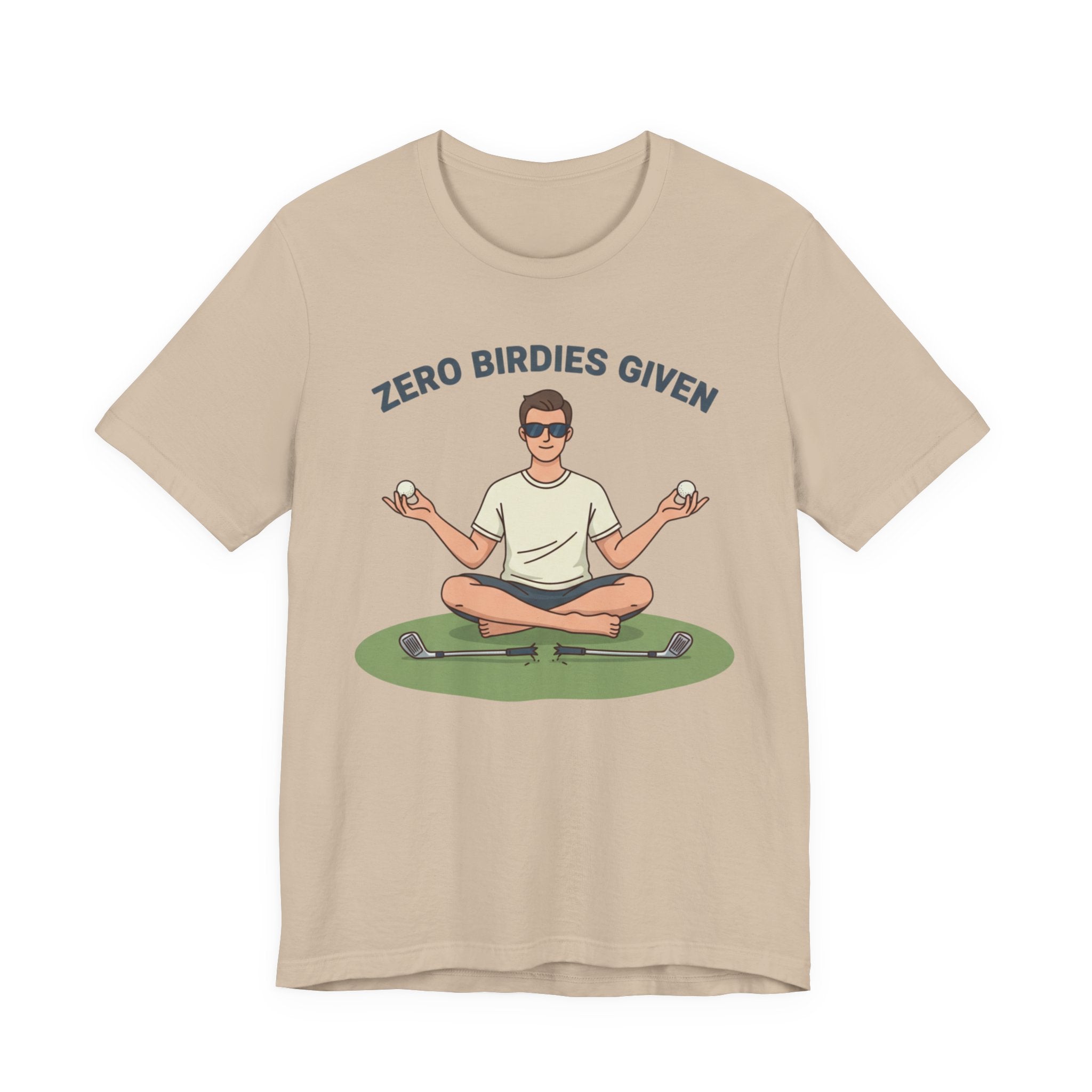 Zero Birdies Given – Golf Meditation Tee | Wild Green Golf