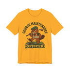 Course Maintenance Officer Funny Golf T-Shirt | Golf Divot Humor | Golfer Gift Tee