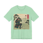 FOCUS Golf T-Shirt | Samurai Reading the Green | Golf Legend Series | Wild Green Golf