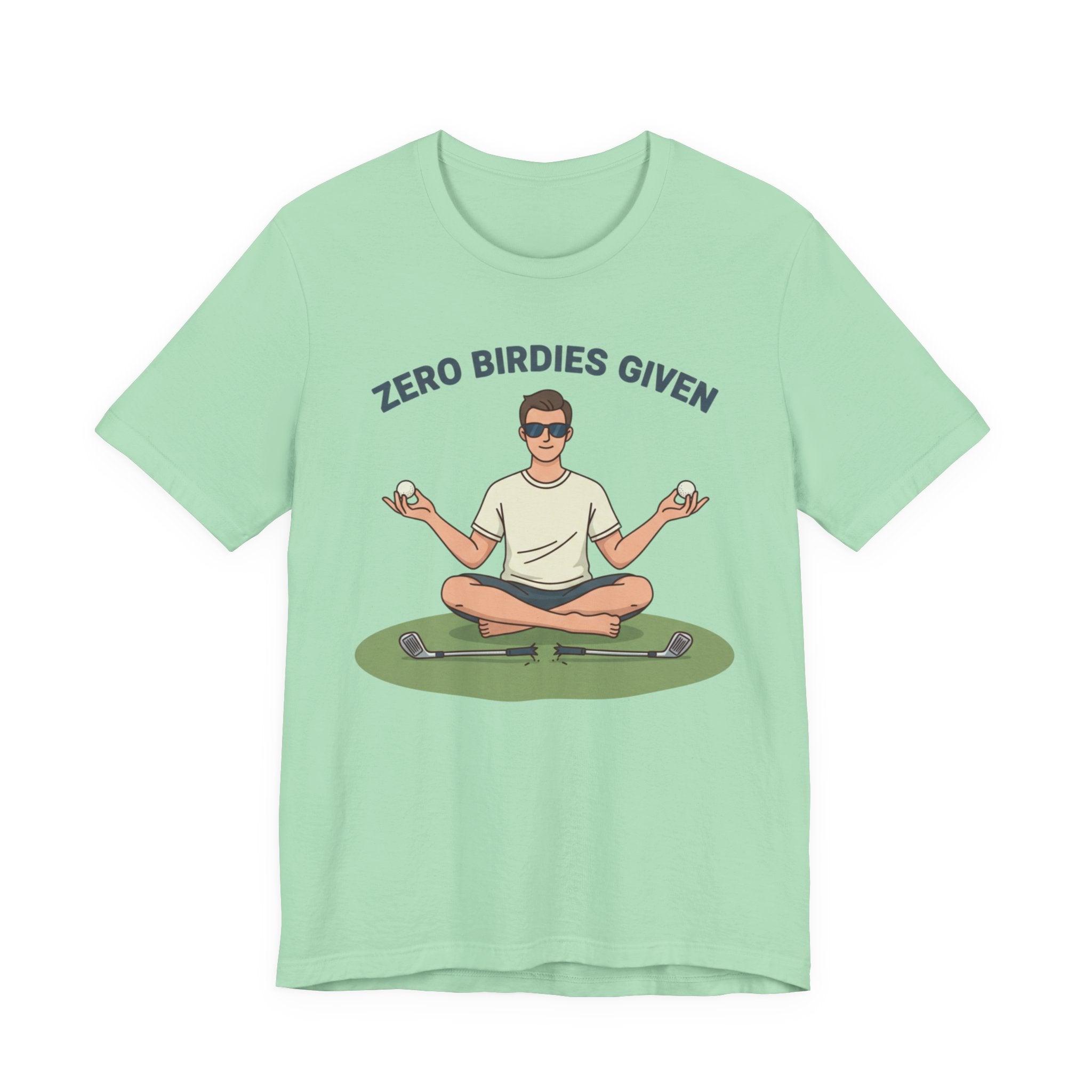 Zero Birdies Given – Golf Meditation Tee | Wild Green Golf