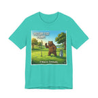 Victory Fist Pump Funny Golf T-Shirt | Golf Putting Humor | Golfer Gift Tee