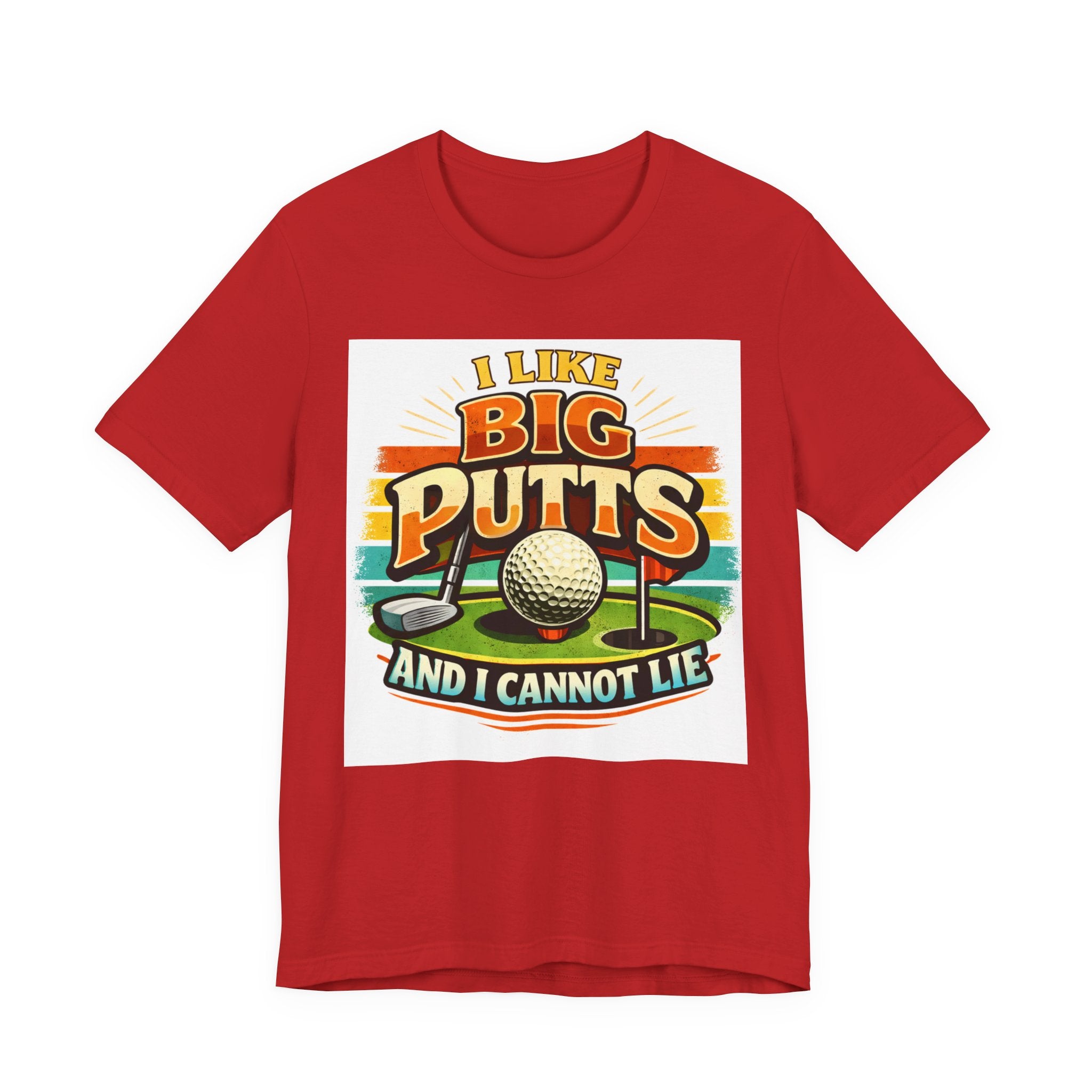 I Like Big Putts And I Cannot Lie Golf T-Shirt | Funny Vintage Golf Shirt | Golf Gift