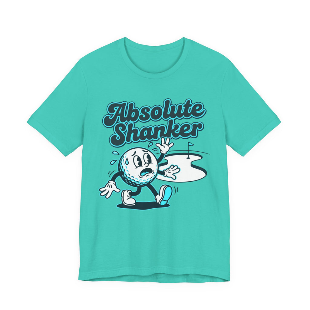 Absolute Shanker Funny Golf T-Shirt | Golf Shank Humor | Golfer Gift Tee