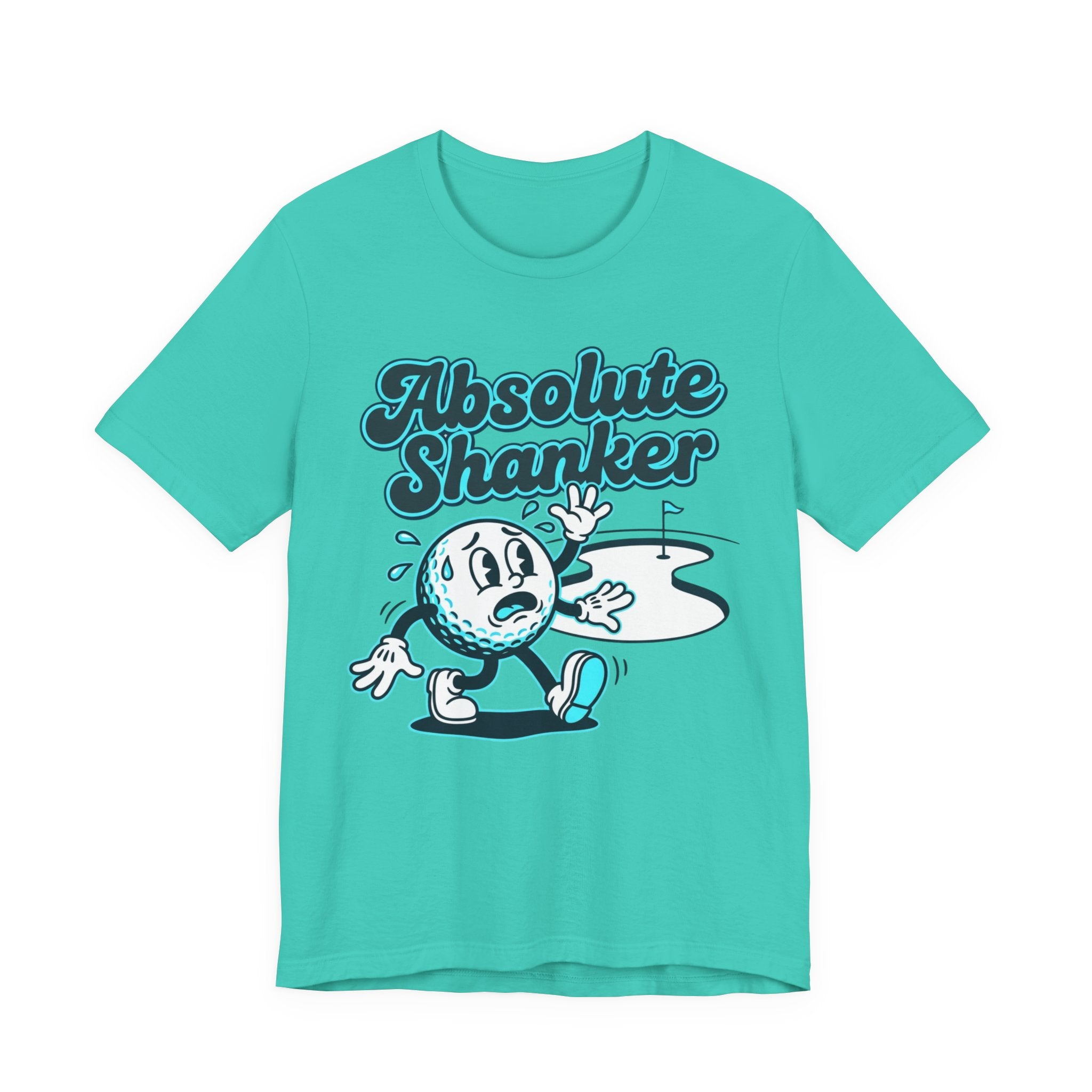 Absolute Shanker Funny Golf T-Shirt | Golf Shank Humor | Golfer Gift Tee