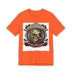 Skull & Crossed Golf Clubs Tee | "Leatherface's Country Club" Vintage Horror Golf Shirt | Wild Green Golf