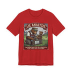 Lie Analysis Funny Golf T-Shirt | Golf Slope Humor | Golfer Gift Tee