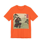 FOCUS Golf T-Shirt | Samurai Reading the Green | Golf Legend Series | Wild Green Golf
