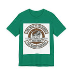 Lone Wolf of the Fairway Golf T-Shirt | The Bogey Brigade Graphic Tee | Wild Green Golf