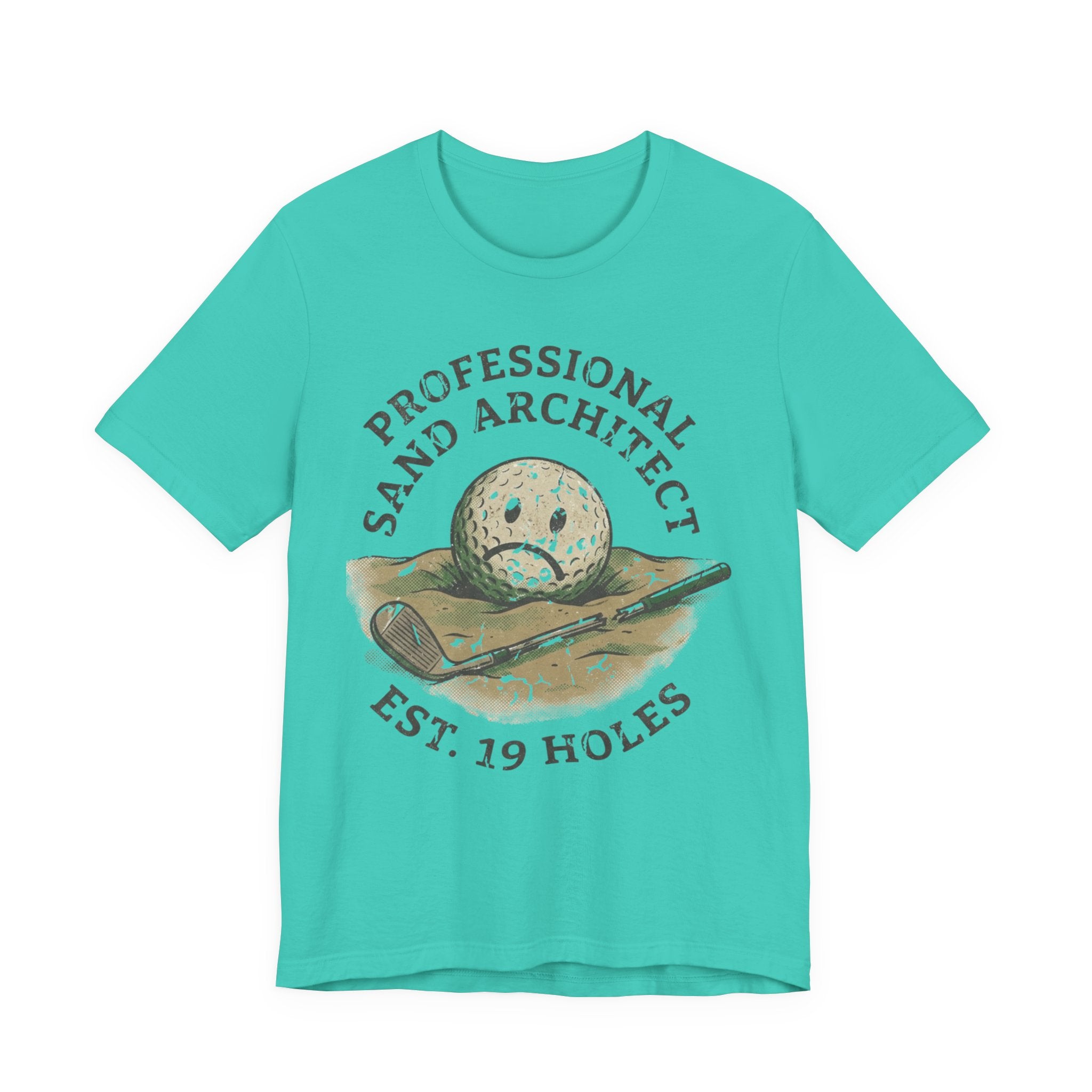 Professional Sand Architect Golf T-Shirt | Funny Bunker Golf Tee | Golf Gift