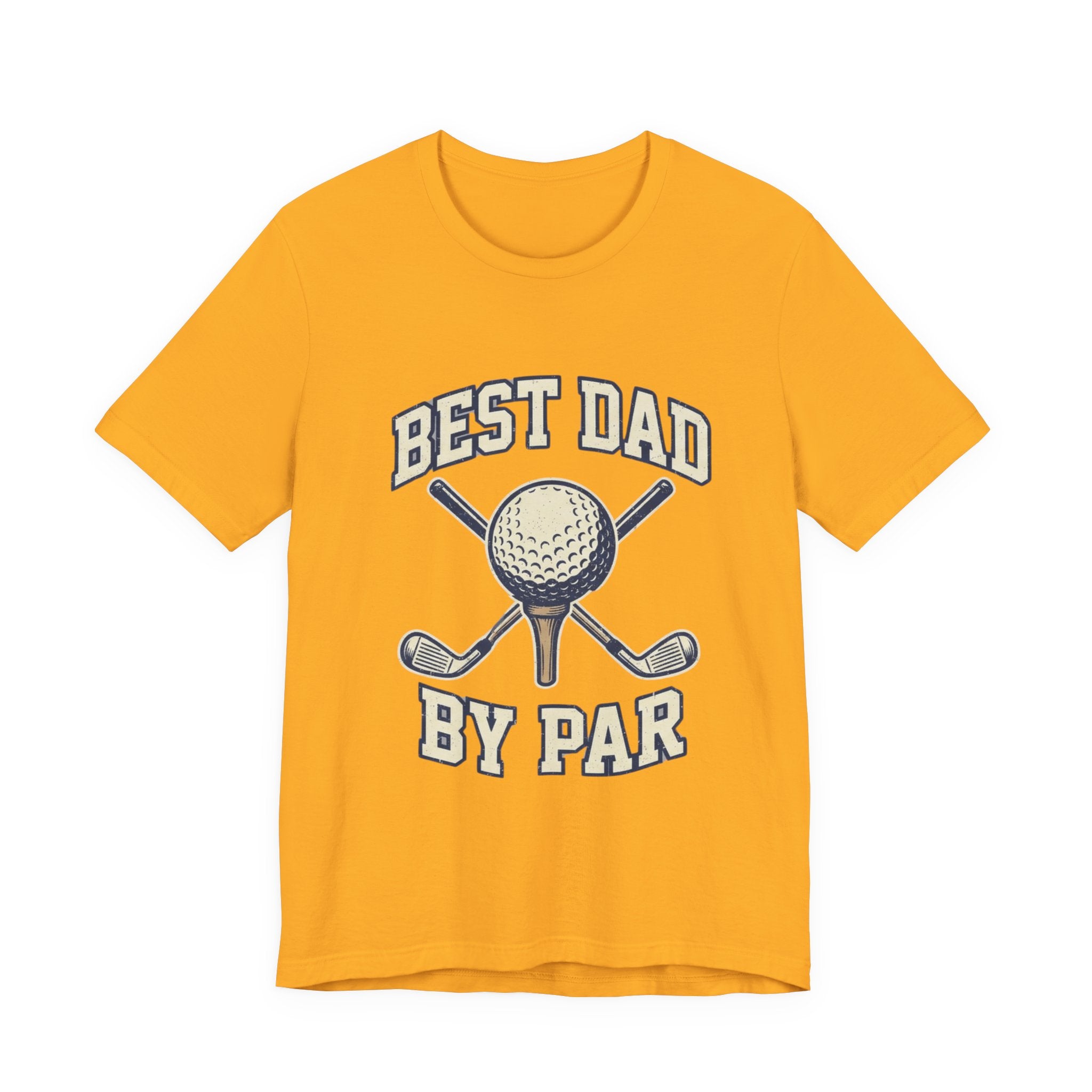 Best Dad By Par Golf T-Shirt | Funny Father's Day Golf Tee | Wild Green Golf