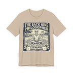 The Back Nine Philosopher Golf T-Shirt | Lost His Balls. Found Himself. | Wild Green Golf