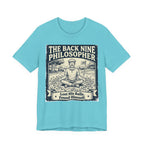 The Back Nine Philosopher Golf T-Shirt | Lost His Balls. Found Himself. | Wild Green Golf