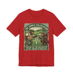 The Simple Calculation Funny Golf T-Shirt | Golf Yardage Humor | Golfer Gift Tee