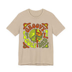 Groovy Golf Dad T-Shirt | 70s Retro Peace Sign Golf Tee | Wild Green Golf
