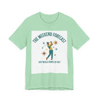 The Weekend Forecast Golf T-Shirt | Golf With A Chance Of Golf | Funny Golf Gift