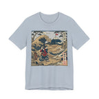 Samurai Golfer Japanese Woodblock Golf T-Shirt | Golf Legend | Wild Green Golf