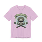 Dawn Patrol Golf T-Shirt | Skull Golfer Vintage Tee | Wild Green Golf