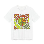 Groovy Golf Dad T-Shirt | 70s Retro Peace Sign Golf Tee | Wild Green Golf