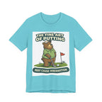 Golf Bear T-Shirt | The Fine Art of Putting May Cause Hibernation | Funny Golf Gift