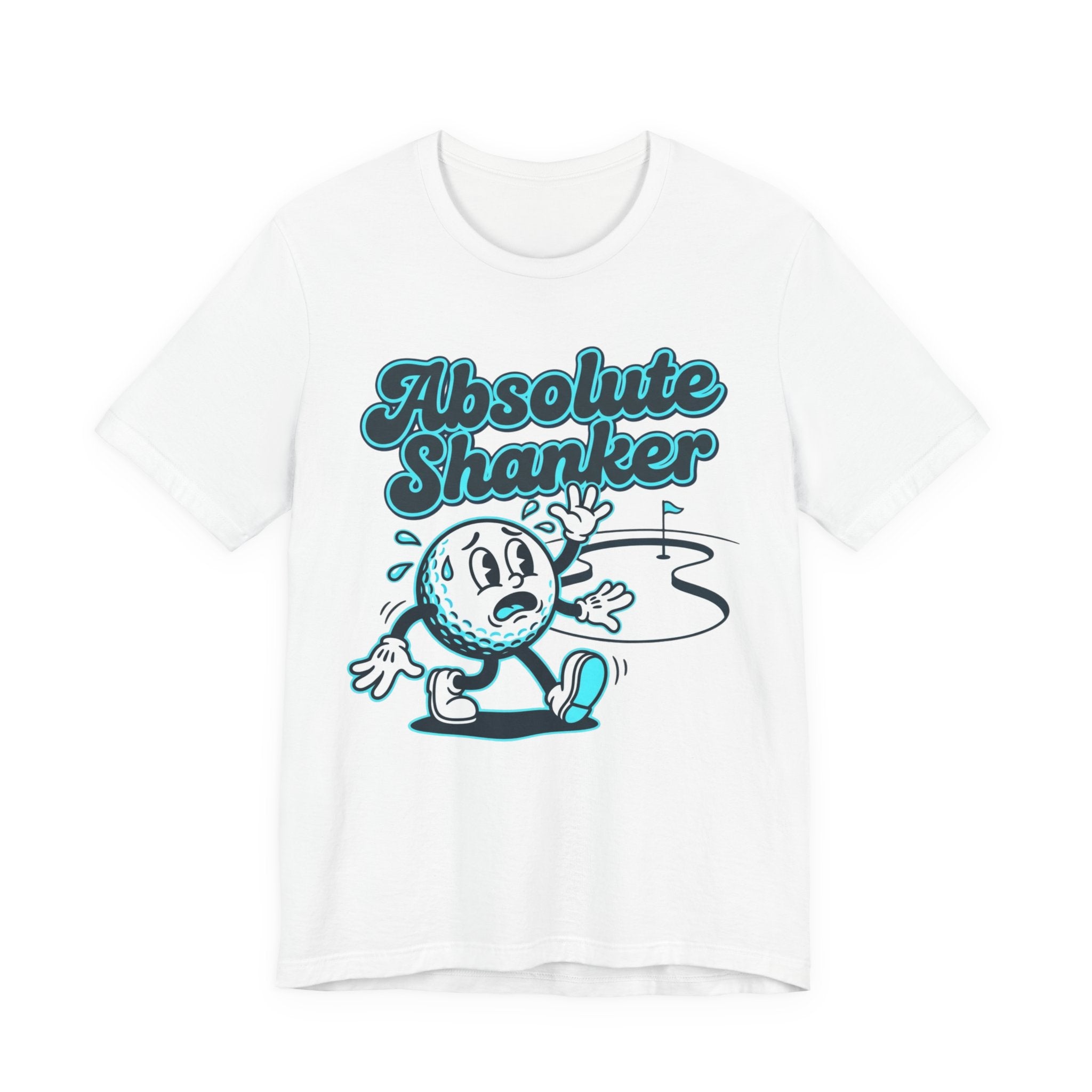 Absolute Shanker Funny Golf T-Shirt | Golf Shank Humor | Golfer Gift Tee