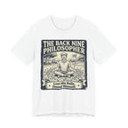 The Back Nine Philosopher Golf T-Shirt | Lost His Balls. Found Himself. | Wild Green Golf