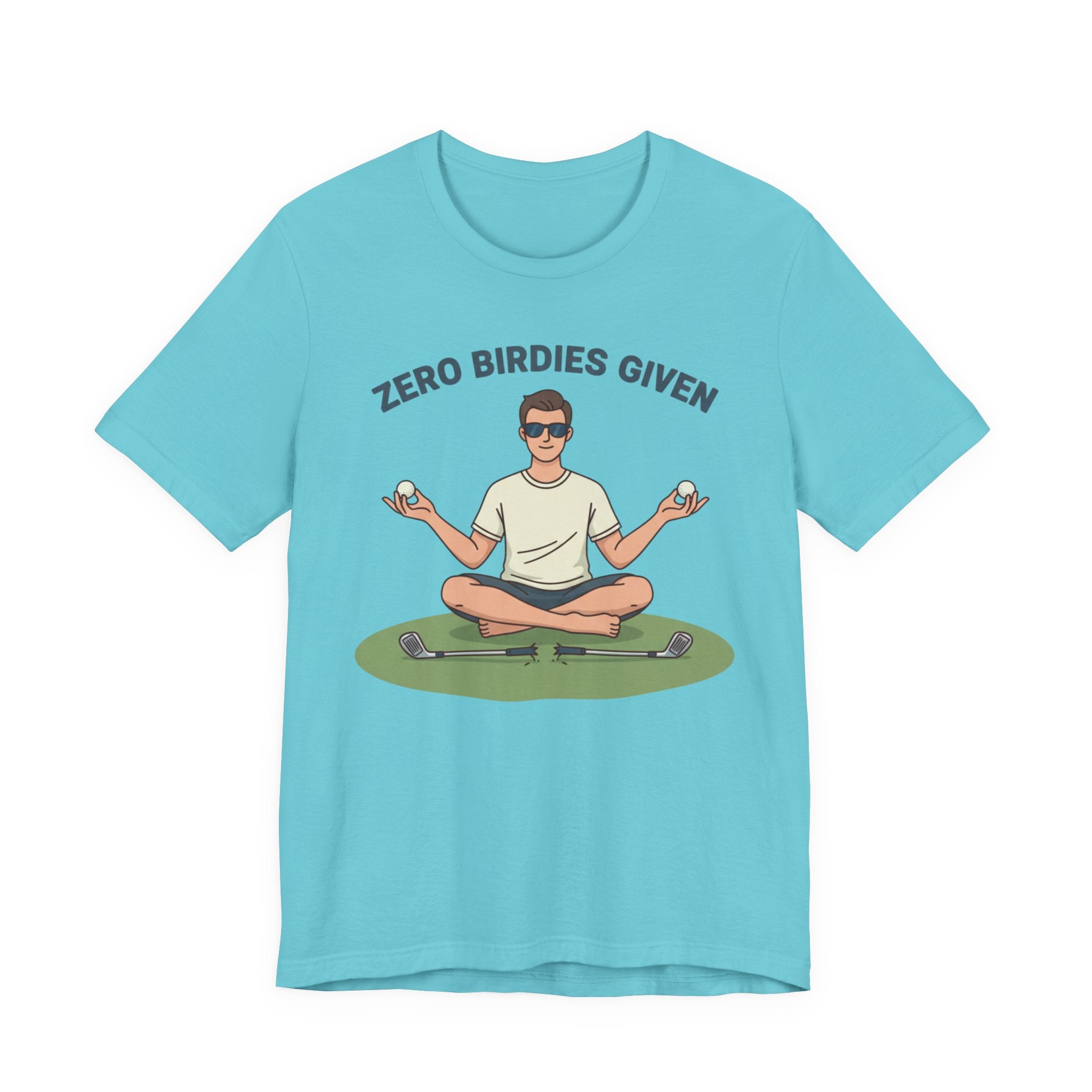 Zero Birdies Given – Golf Meditation Tee | Wild Green Golf