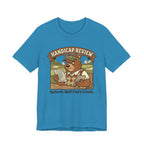 Handicap Review Funny Golf T-Shirt | Retired Golfer Gift | Golf Scorecard Humor Tee