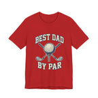 Best Dad By Par Golf T-Shirt | Funny Father's Day Golf Tee | Wild Green Golf