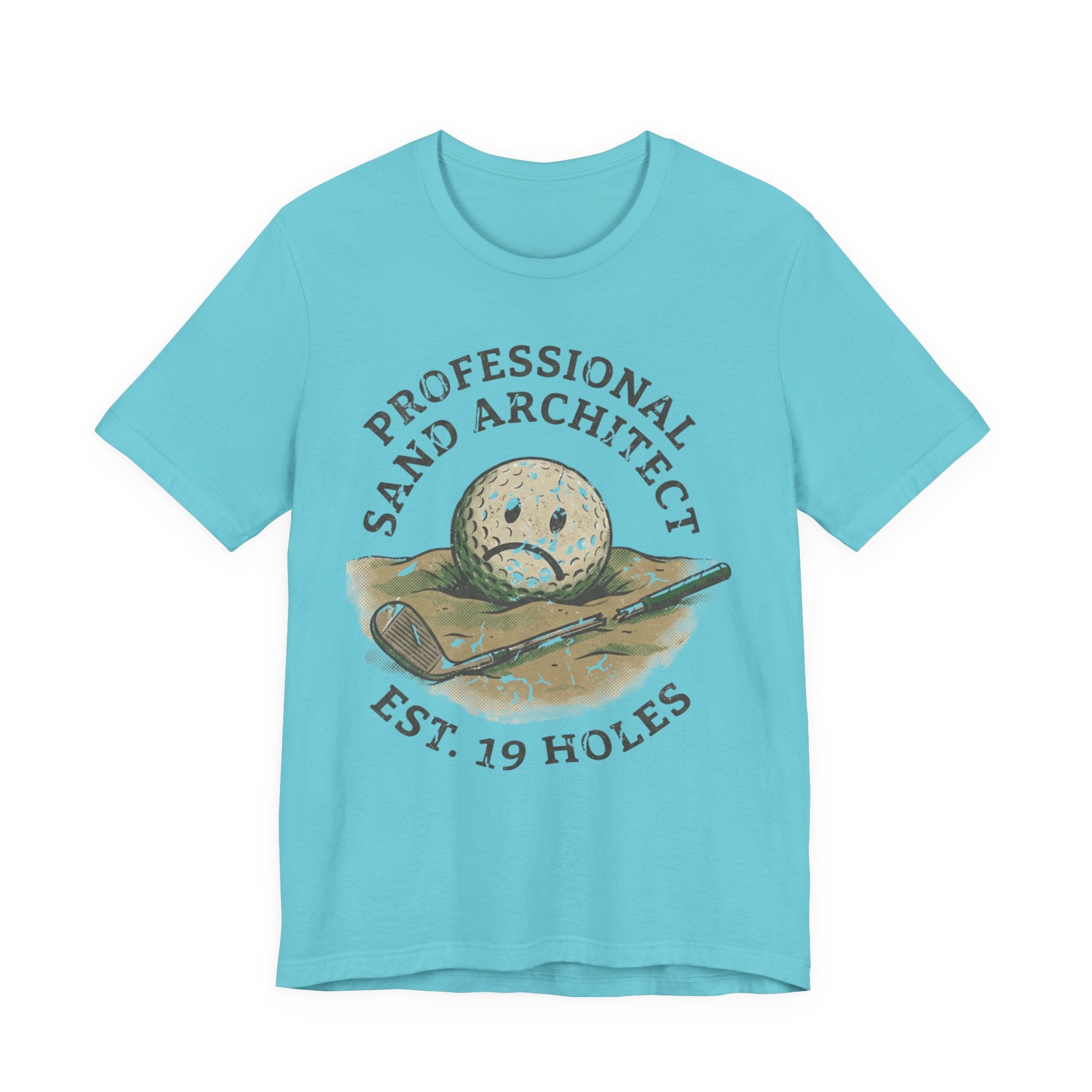 Professional Sand Architect Golf T-Shirt | Funny Bunker Golf Tee | Golf Gift