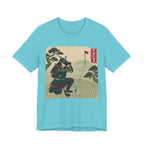 FOCUS Golf T-Shirt | Samurai Reading the Green | Golf Legend Series | Wild Green Golf