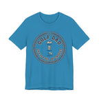 Golf Dad Life Is Full Of Choices T-Shirt | Iron Beer Golf Crest Tee | Wild Green Golf