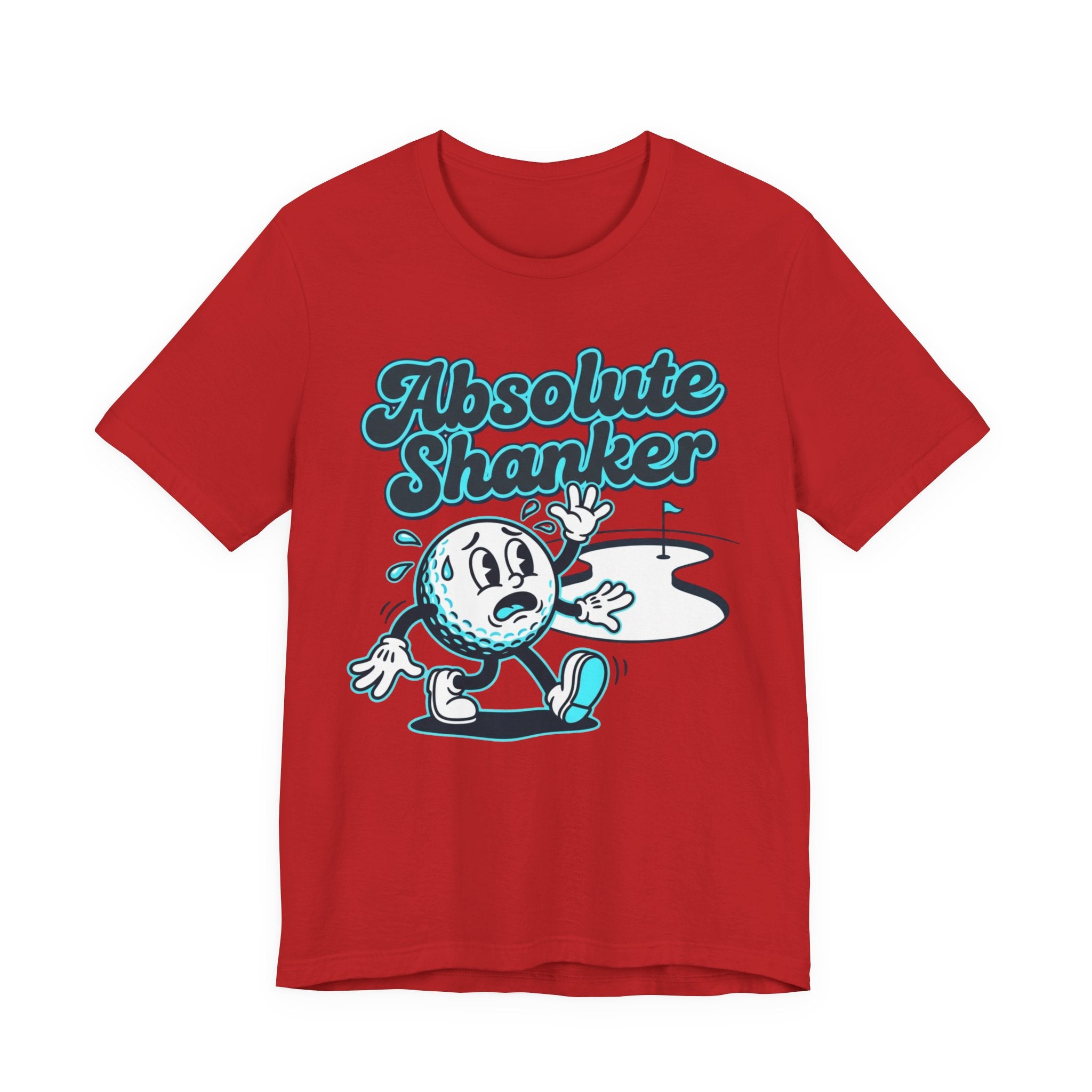 Absolute Shanker Funny Golf T-Shirt | Golf Shank Humor | Golfer Gift Tee