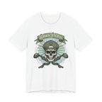 Dawn Patrol Golf T-Shirt | Skull Golfer Vintage Tee | Wild Green Golf