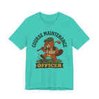 Course Maintenance Officer Funny Golf T-Shirt | Golf Divot Humor | Golfer Gift Tee
