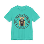 I'll Go When I'm Ready Funny Golf T-Shirt | Stubborn Golfer Humor | Golf Gift Tee